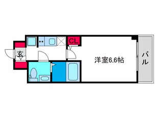 ワールドアイ阿波座WESTの物件間取画像